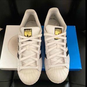 Adidas Superstar Black White Sneakers